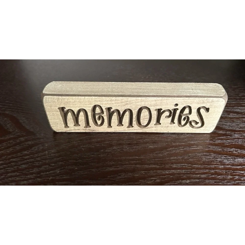 Wood Block Memories/Shelf Farmhouse Decor 6